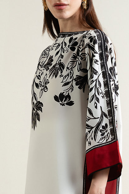 Best Selling Digital Printed Dress 2Pcs - 813