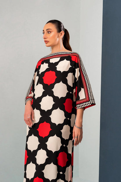 Noura Women’s Digital Print Shirt & Trouser Set 901