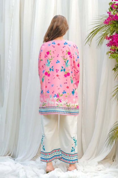 Pink Digital Printed 2 pcs Co-Ord Noura 903