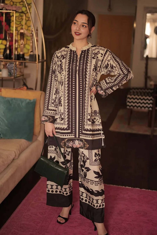 Sapphire Digital-Printed Co-Ord Set For Women 904