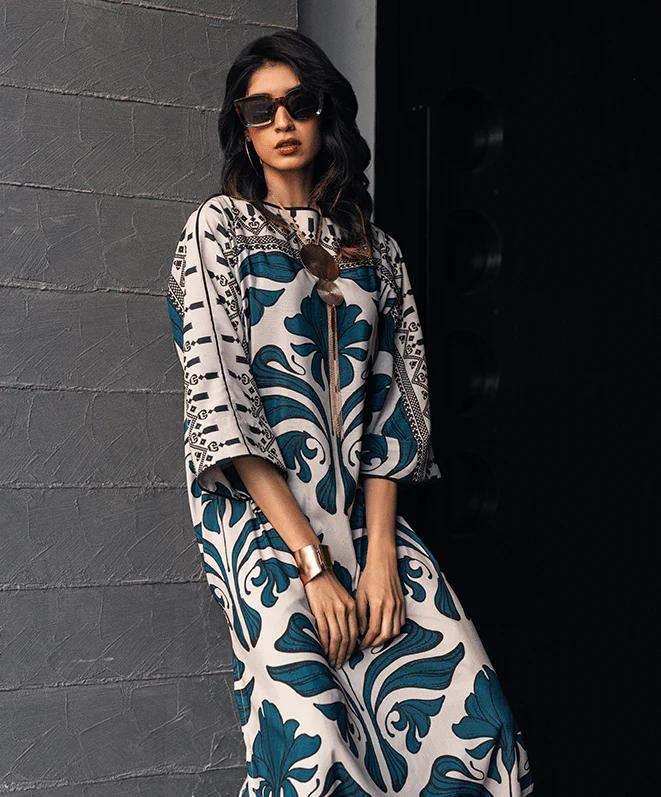 Noura Desert Bloom 2-Piece Suit Co-Ord Set 914