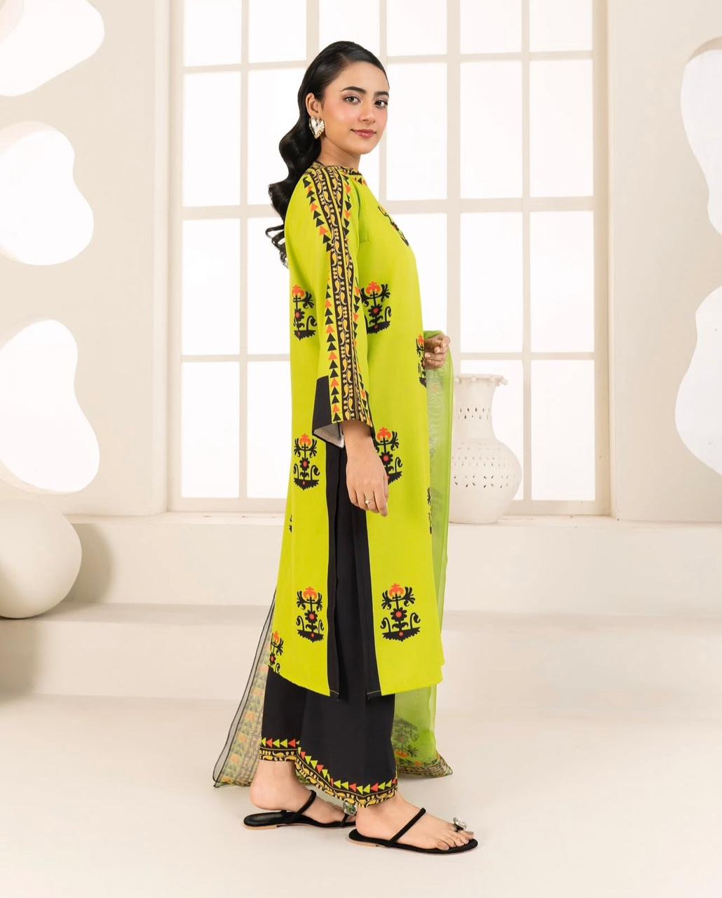 Most Loved Co-Ord Set 2Pc Digital Printed - 818