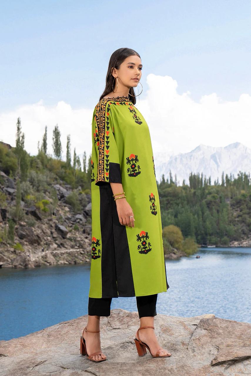 Most Loved Co-Ord Set 2Pc Digital Printed - 818
