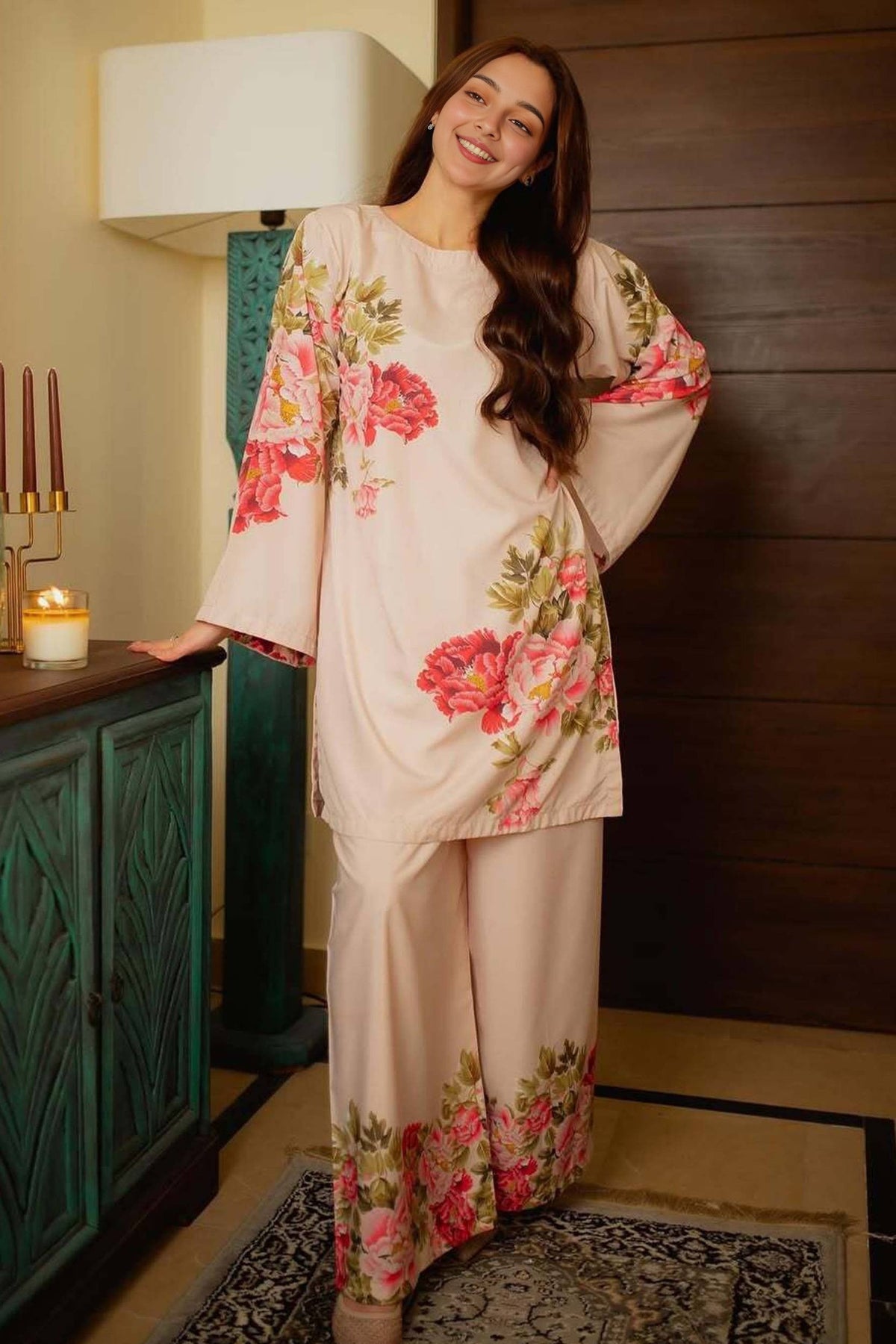 Noura Printed 2 Piece Co-Ord Set 921