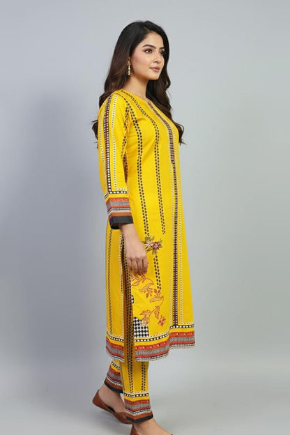 Noura Printed 2PC Stitched Outfit for Women 925