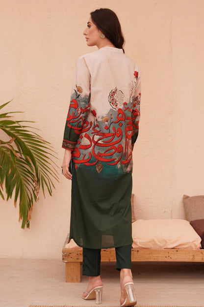 Noura Elegant Printed 2PC Suit for Women 930