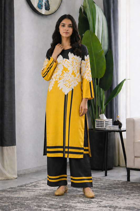 Noura Shop Chic Printed 2PC Outfit for Women 937