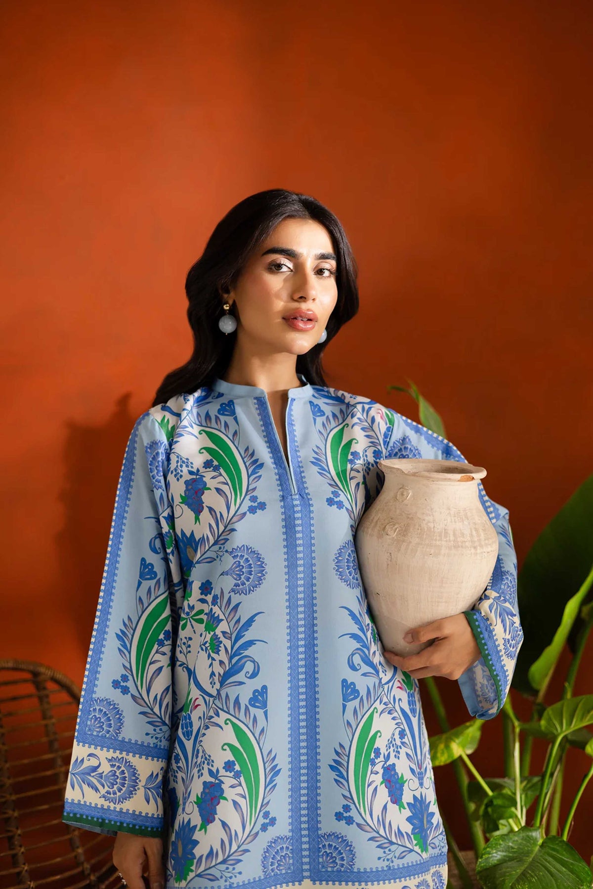 Noura Elegant Printed 2PC Outfit for Women 939