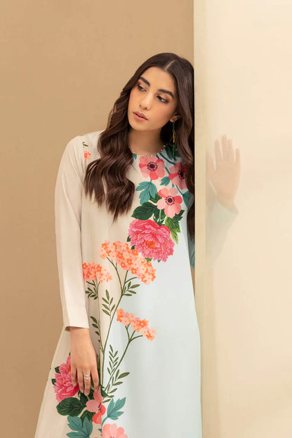 Noura Winter Khaddar Print Set for Women 949
