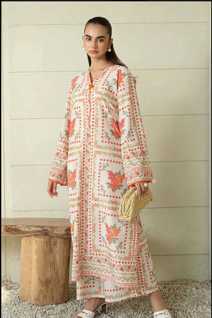 Noura Cozy Printed Khaddar Outfit for Women 950