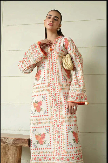 Noura Cozy Printed Khaddar Outfit for Women 950