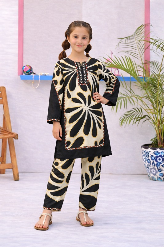 Noura Kids Co-Ord  Summer Dress 959