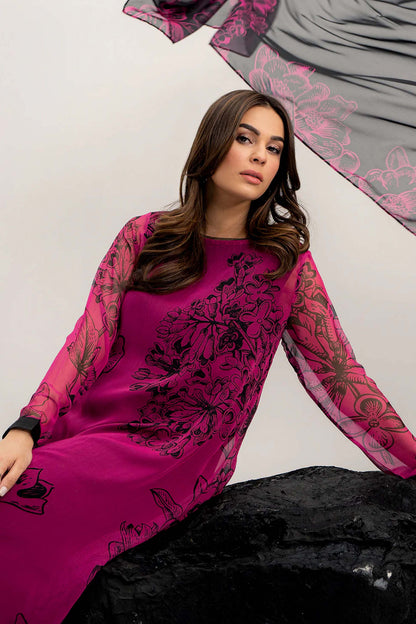 Noura Women’s Printed Crepe Set for Effortless Daily Style 955