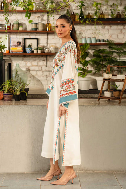 Noura Elegant Printed Shirt Trouser Set for Women 956