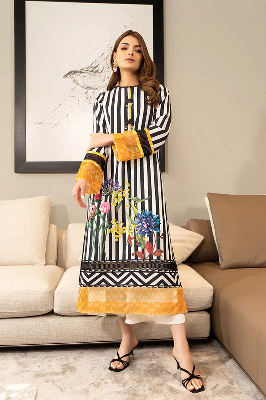 Noura Printed Moss Crepe Suit for Women 958
