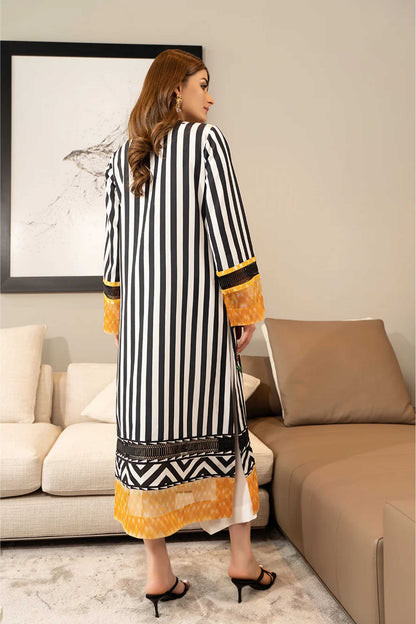 Noura Printed Moss Crepe Suit for Women 958