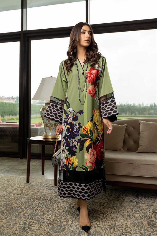 Noura Printed 2PC Khaddar Outfit for Women 960