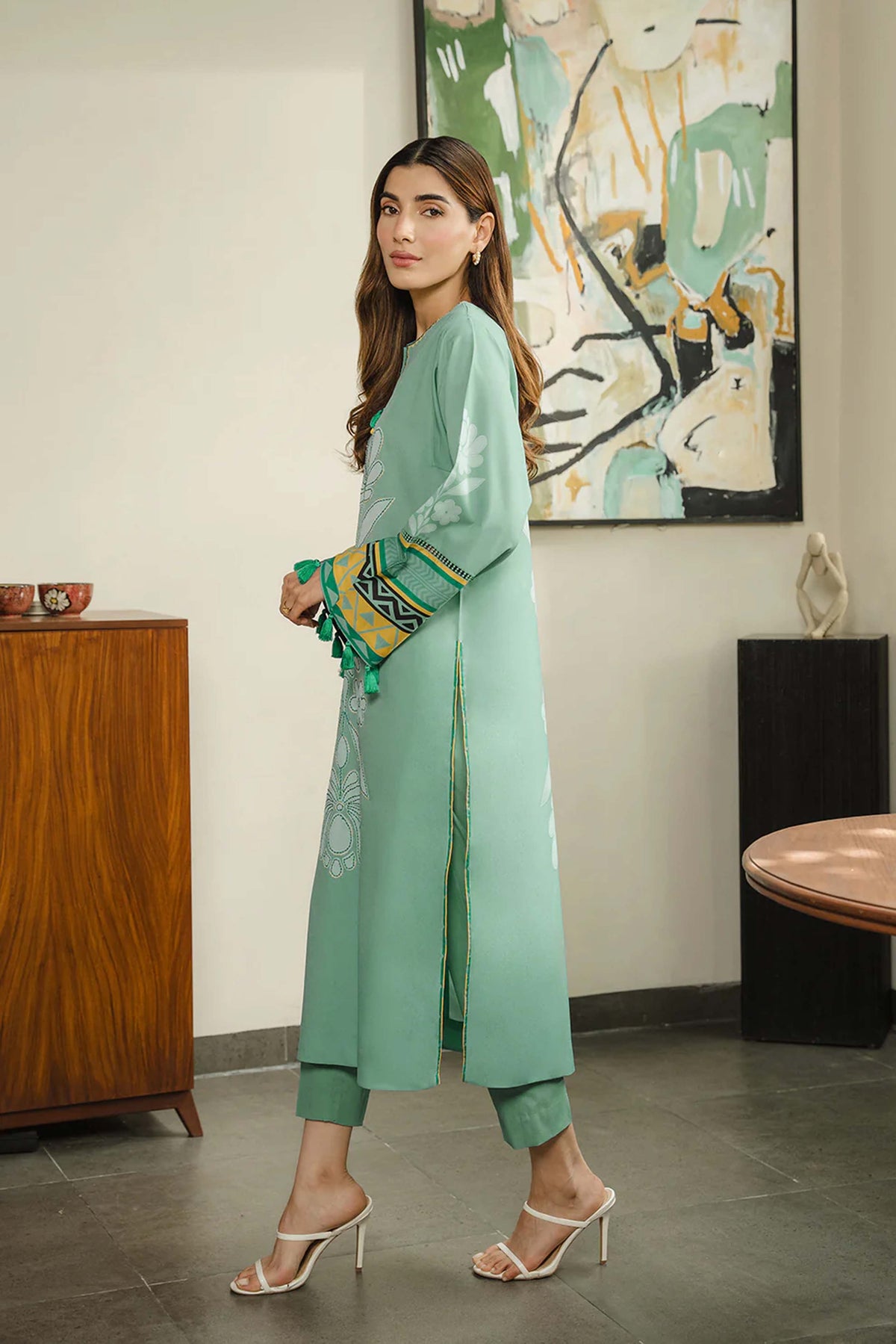 Noura Elegant Long 2PC Dress for Women 967